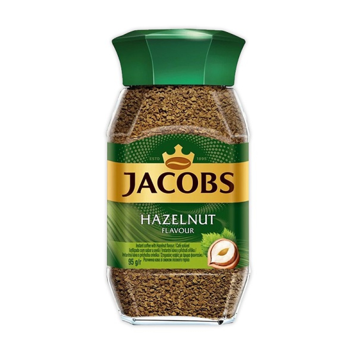 JACOBS ΚΑΦΕΣ ΣΤΙΓΜΙΑΙΟΣ (ΒΑΖΟ) 95gr HAZELNUT