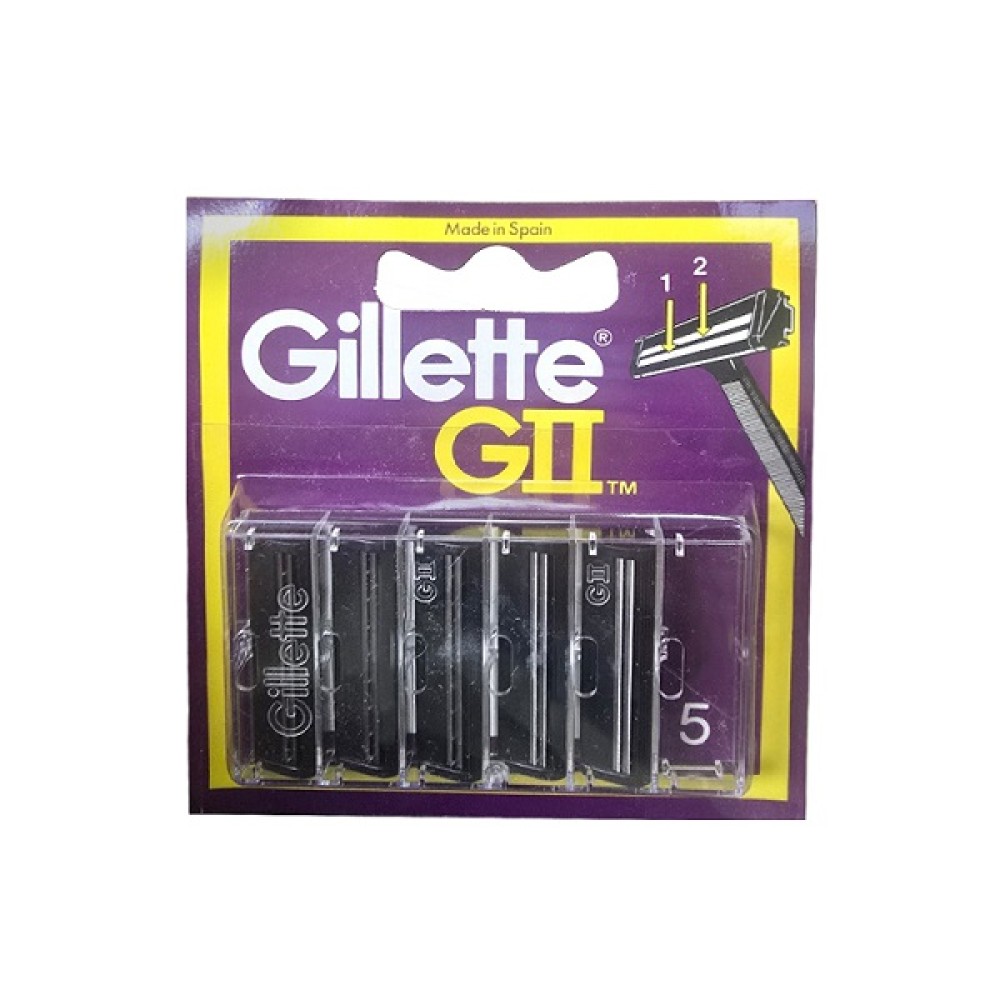 GILLETTE ΞΥΡΑΦΑΚΙΑ ΑΝΤ/ΚΑ GII (5τεμ)