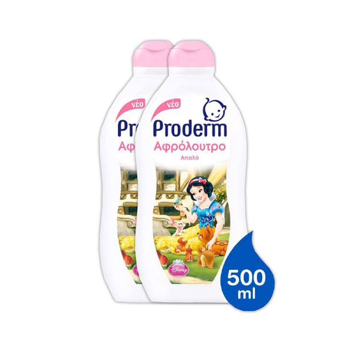 PRODERM ΑΦΡΟΛΟΥΤΡΟ 500ml (1+1) ΑΠΑΛΟ DISNEY