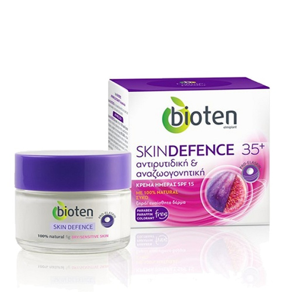 BIOTEN ΚΡΕΜΑ ΗΜΕΡΑΣ 50ml SKIN DEFENCE 35+ SPF15 ΞΗΡΟ