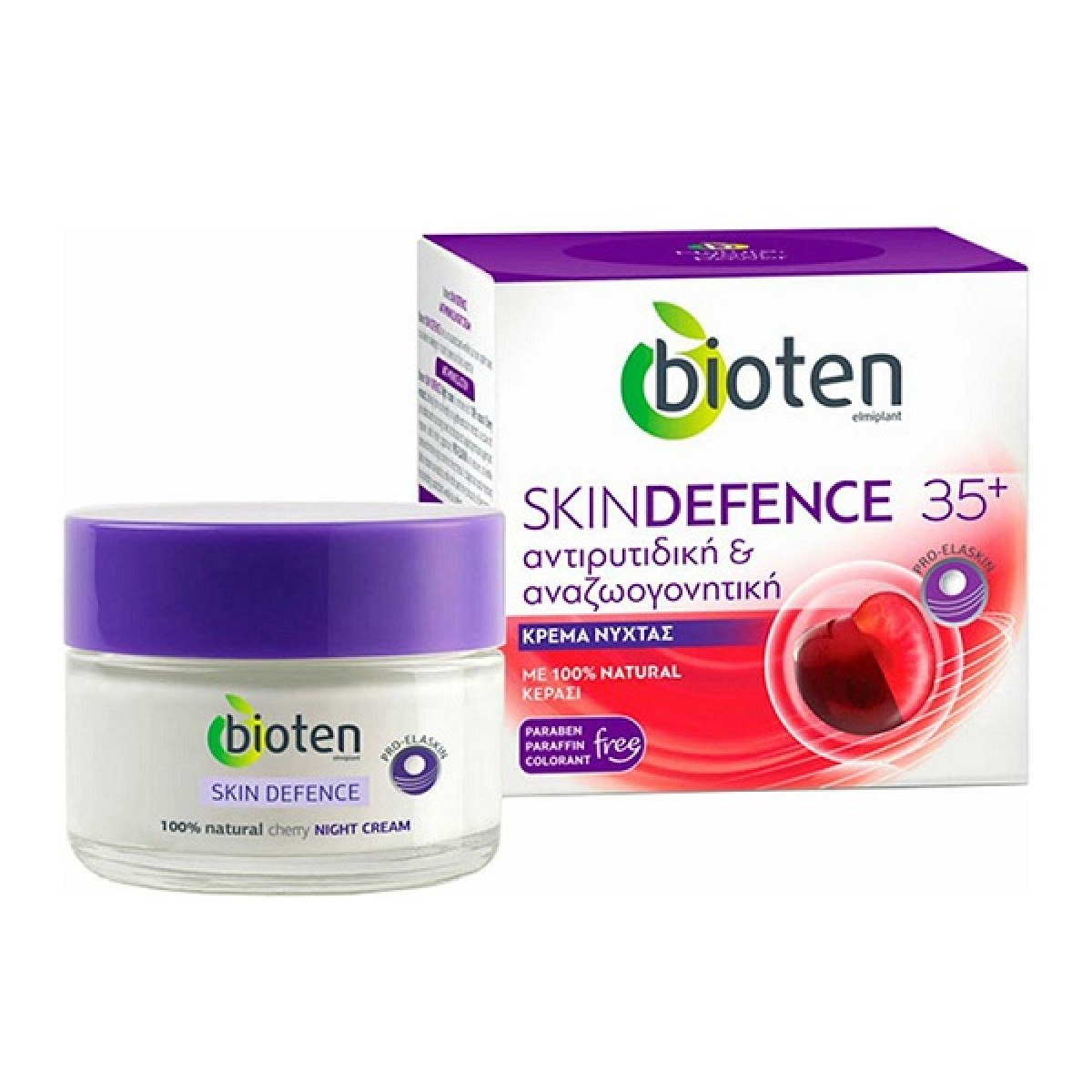 BIOTEN ΚΡΕΜΑ ΝΥΚΤΟΣ 50ml SKIN DEFENCE 35+ ΚΕΡΑΣΙ