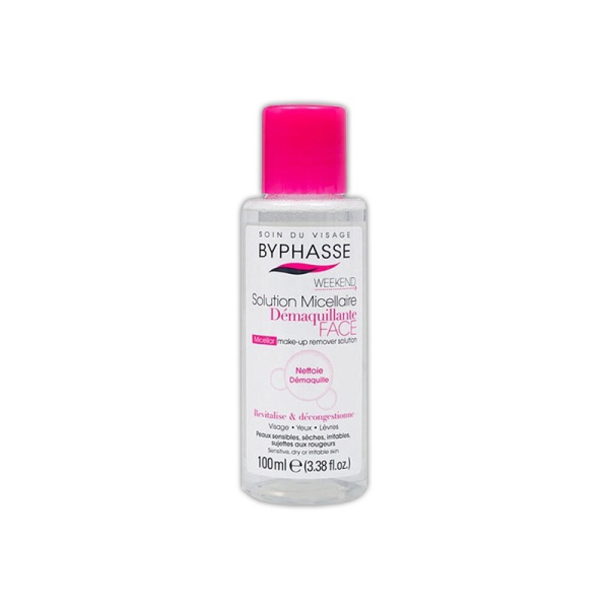 BYPHASSE ΤΟΝΩΤΙΚΗ ΛΟΣΙΟΝ ΠΡΟΣΩΠΟΥ 100ML MICELLAR MAKE-UP REMOVER