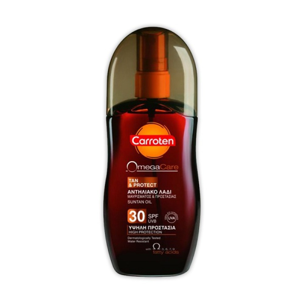 CARROTEN OIL 125ml OMEGA CARE TAN & PROTECT SPF30