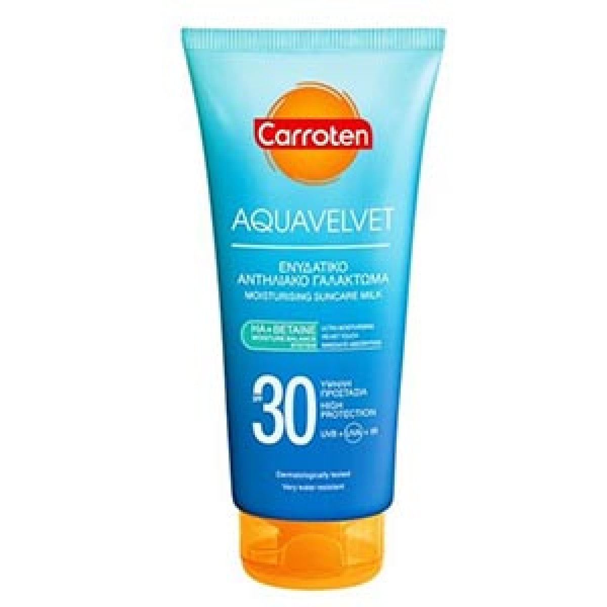 CARROTEN MILK 200ml AQUA VELVET SPF30 (Σωλ)