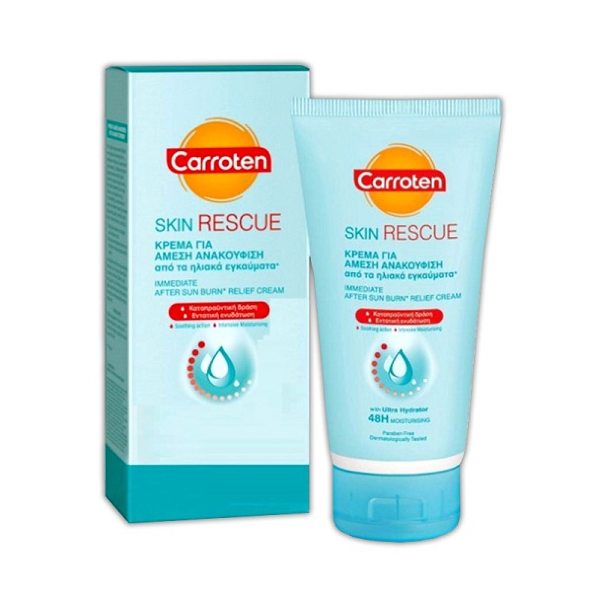 CARROTEN CREAM 150ml SKIN RESCUE ΓΙΑ ΗΛΙΑΚΑ ΕΓΚΑΥΜΑΤΑ