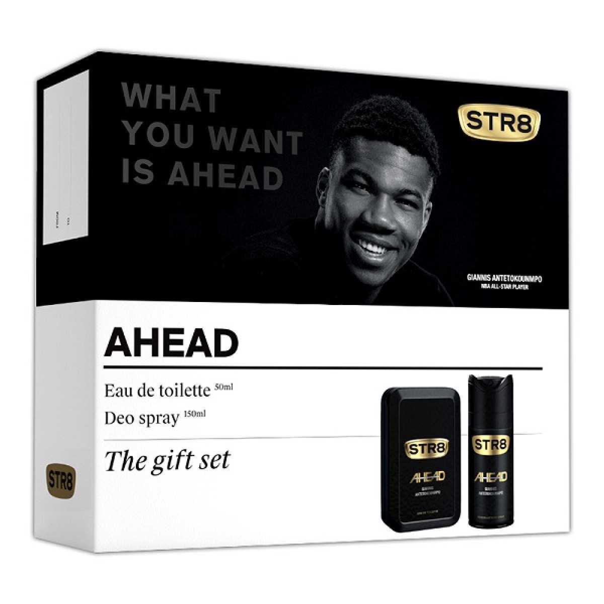 STR8 ΣΕΤ AHEAD EDT 100ml+DEO SPRAY 150ml