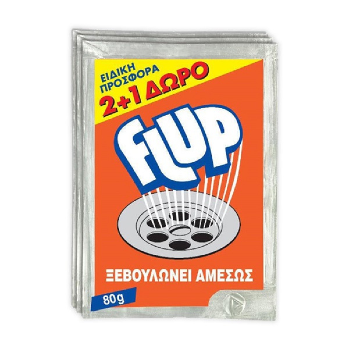 FLUP ΑΠΟΦΡΑΚΤΙΚΟ HOT 80gr (2+1)