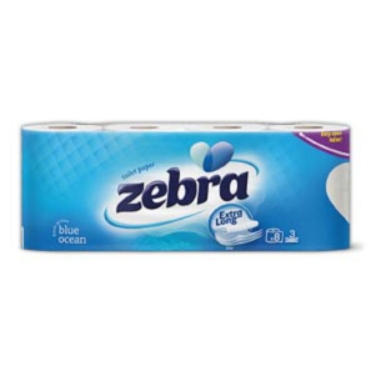 ZEBRA ΥΓΕΙΑΣ BLUE 3φ (8τεμ)