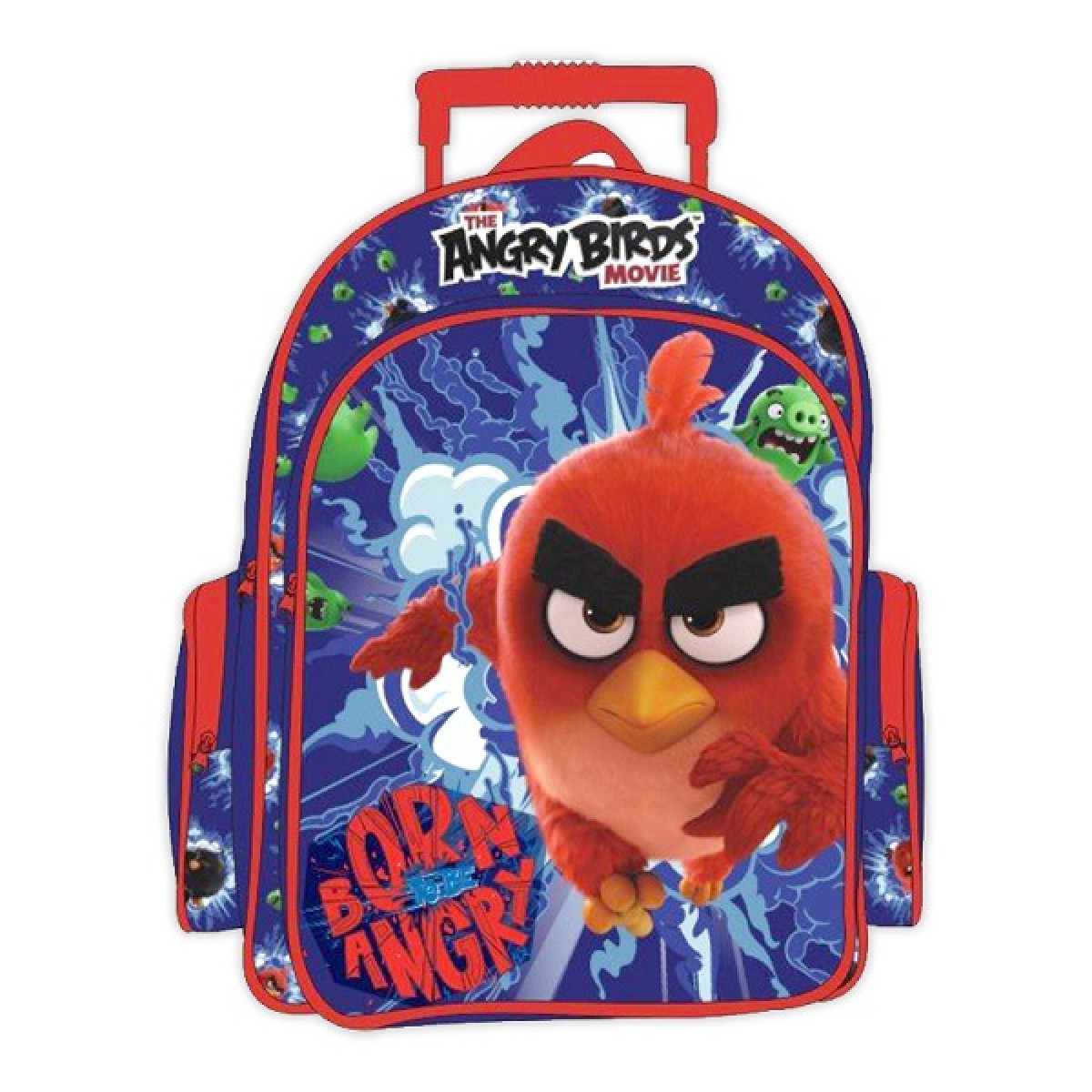 ΣΧΟΛΙΚΗ ΤΣΑΝΤΑ ΠΛΑΤΗΣ TROLLEY PAXOS ANGRY BIRDS (Μ36 x Π25 x Υ45cm) 163610