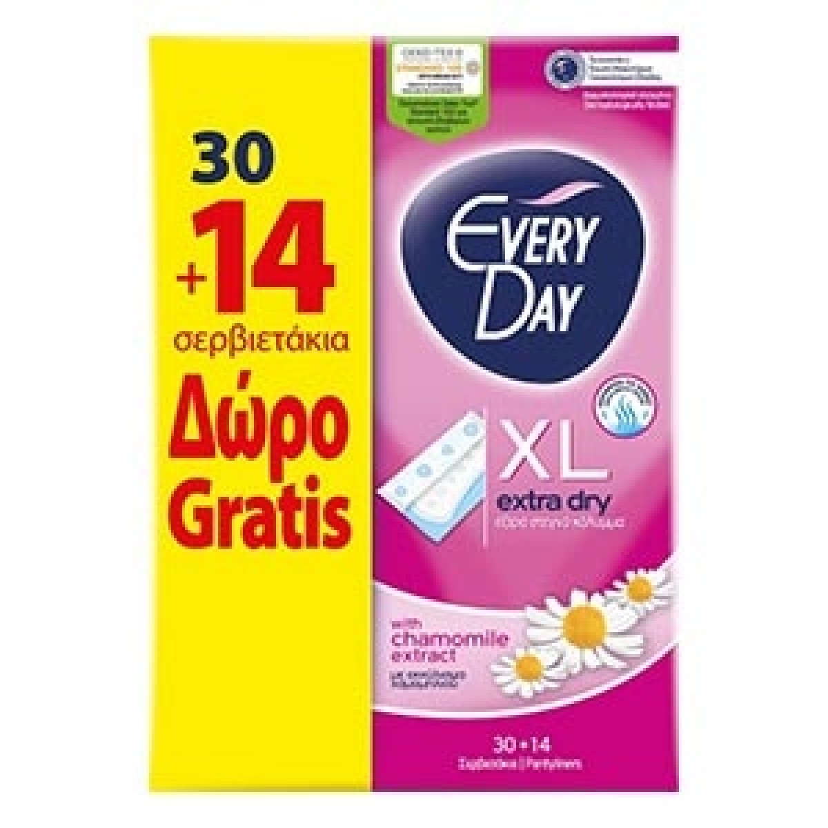 ΣΕΡΒΙΕΤΑΚΙ EVERYDAY EXTRA DRY EXTRA LONG ECONOMY 30+14 ΔΩΡΟ