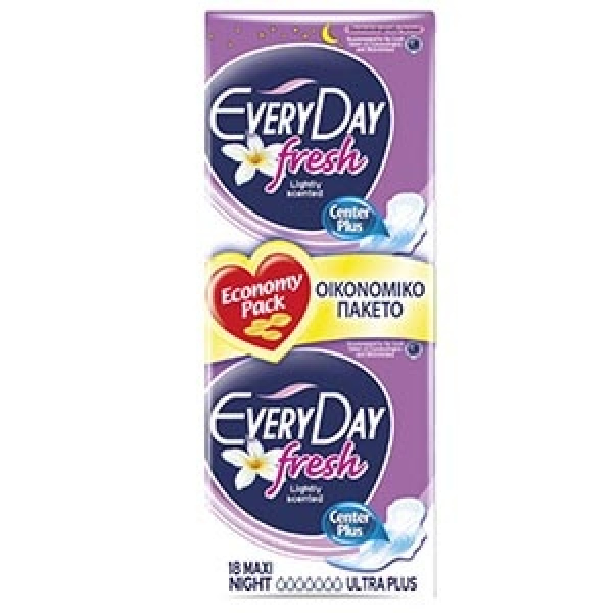 ΣΕΡΒΙΕΤΕΣ EVERYDAY FRESH MAXI NIGHT ECONOMY 18