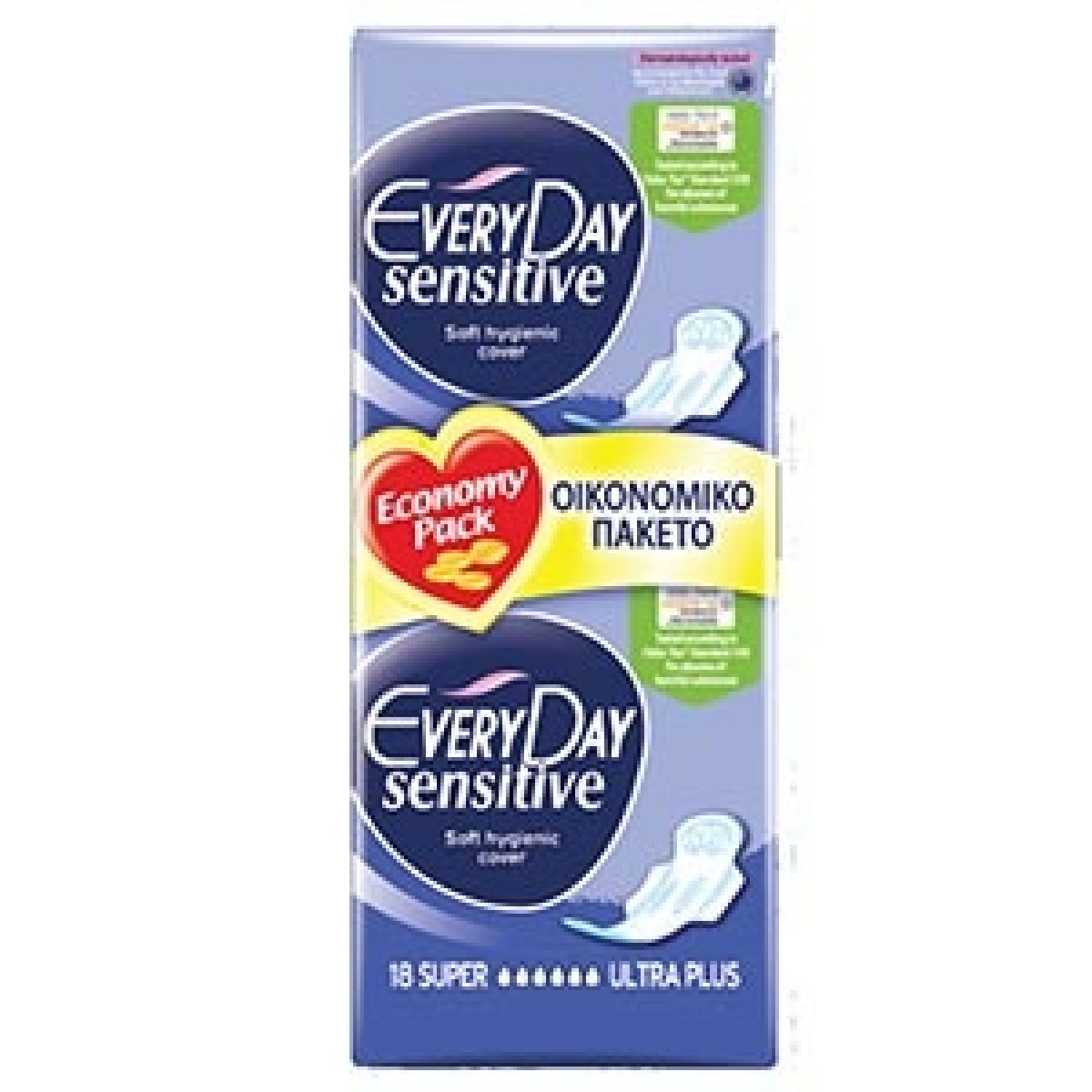 ΣΕΡΒΙΕΤΕΣ EVERYDAY SENSITIVE SUPER ECONONOMY 18