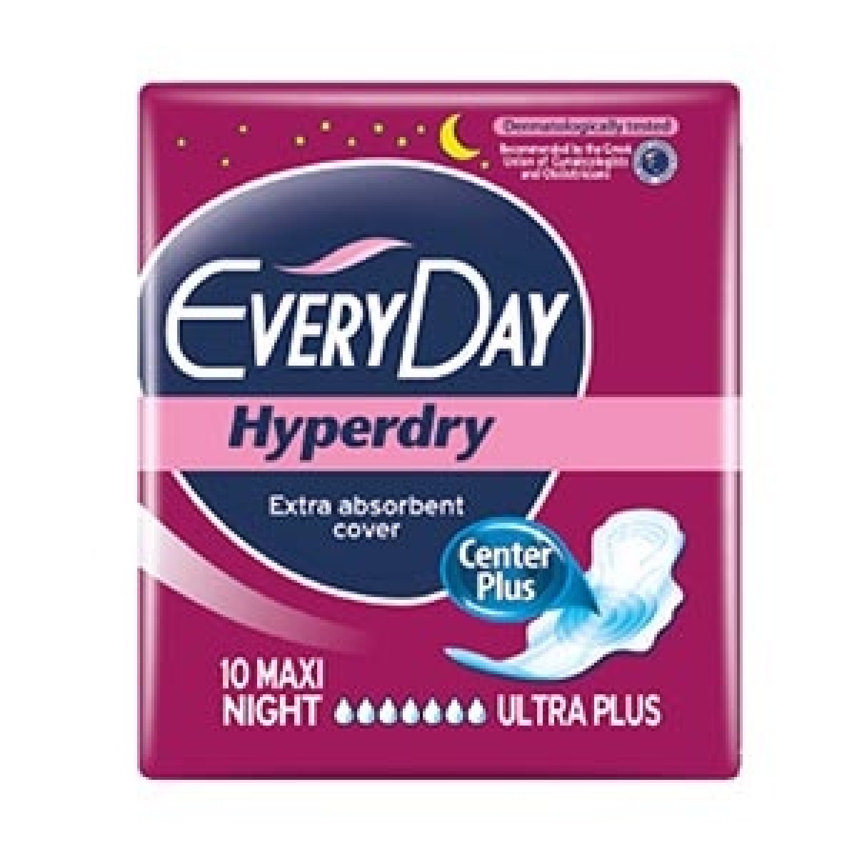 ΣΕΡΒΙΕΤΕΣ EVERYDAY HYPERDRY MAXI NIGHT 10