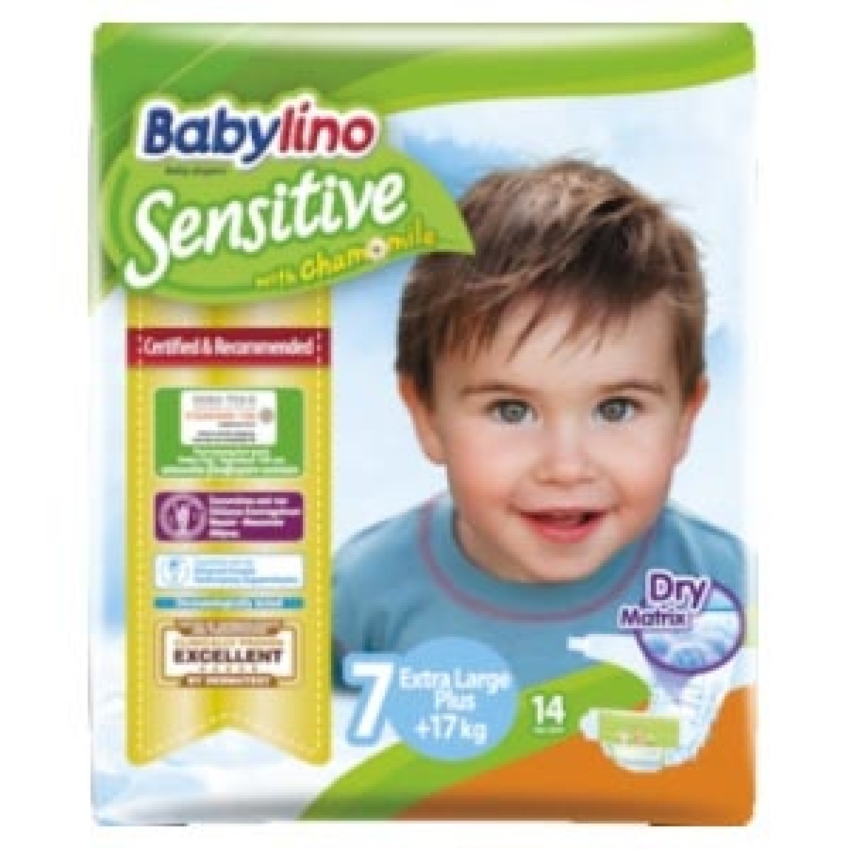 ΠΑΝΕΣ BABYLINO SENSITIVE No 6 (13-18kg) 14τεμ