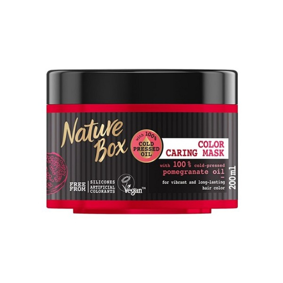 NATURE BOX ΜΑΣΚΑ 200ml POMEGRANATE