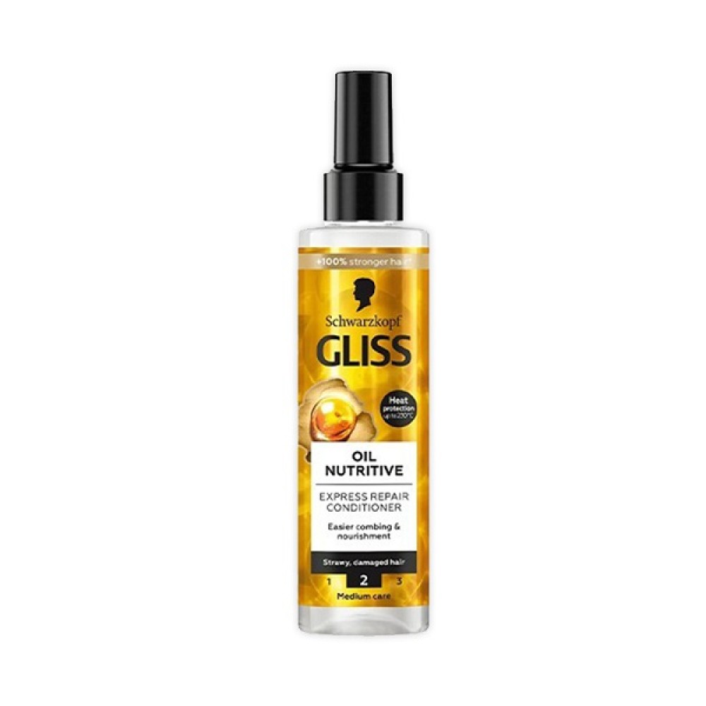 GLISS HAIR TRM SPRAY 200ml OIL NUTRITIVE