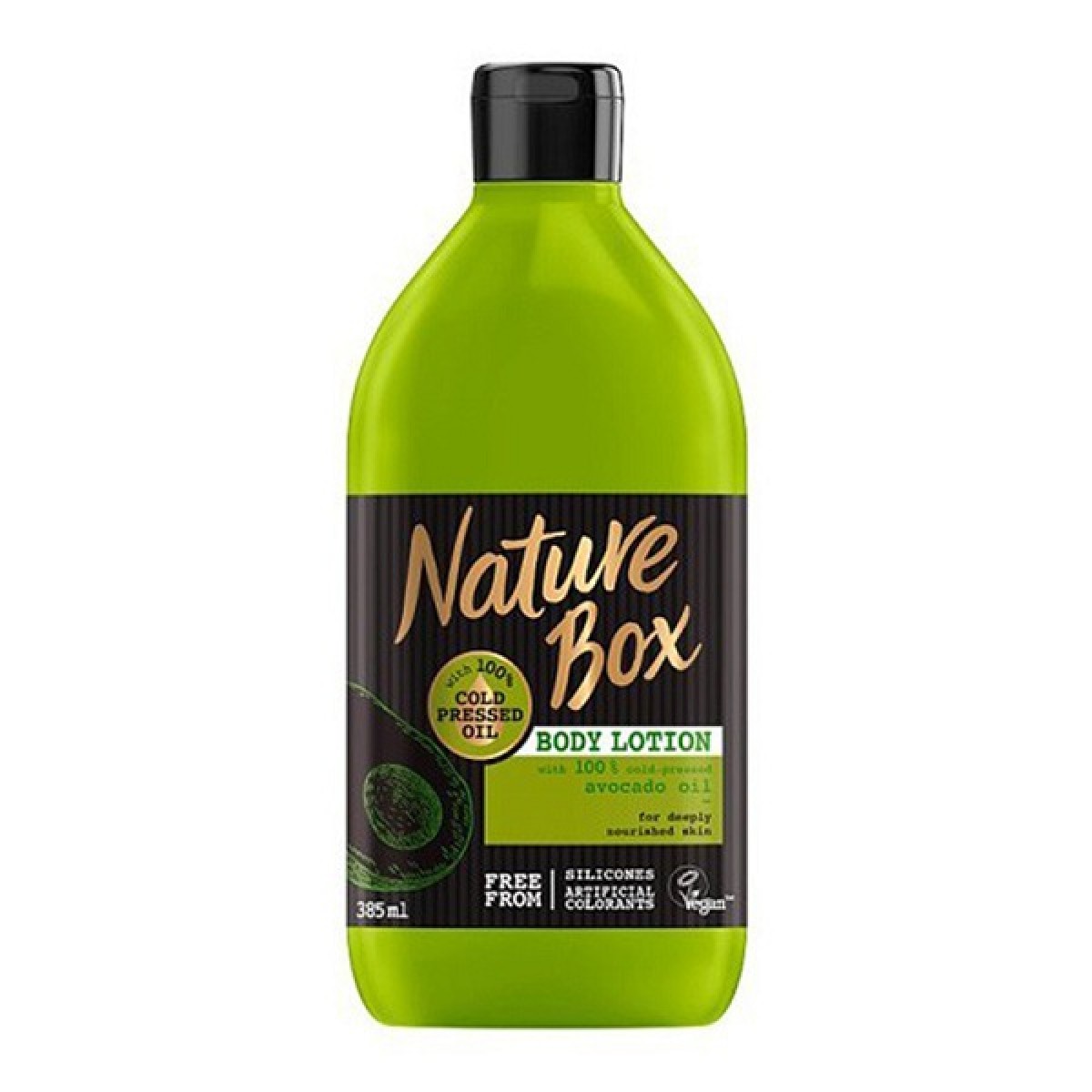 NATURE BOX BODY LOTION 385ml AVOCADO